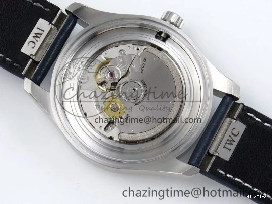 MIROTIME 0508 DailyWear Pilot Mark XX BLSF 1:1 Best Edition Blue Dial on Blue Leather Strap MIYOTA 7022